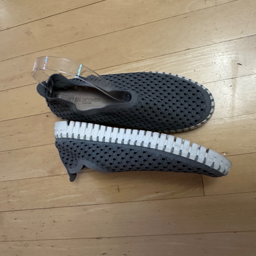 Ilse Jacobsen Tulip Flats Slip On Gray, 38,CB2380 - Picture 3 of 5